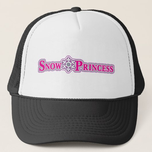 Casquette Rose des neiges (Devant)