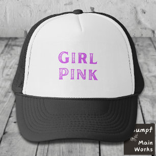 Casquette Rose fille