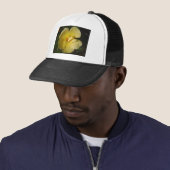 Casquette Rose jaune sauvage (En situation)