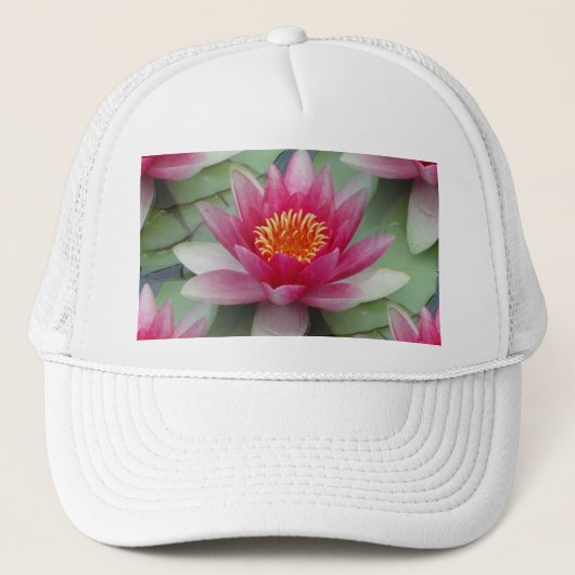 Casquette Rose Lotus Water Lily (Devant)