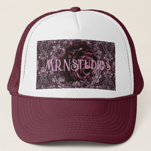 Casquette Rose Mandala (Devant)