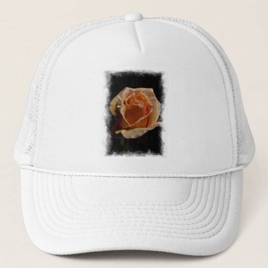 Casquette Rose orange 1 (Devant)