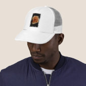 Casquette Rose orange 1 (En situation)