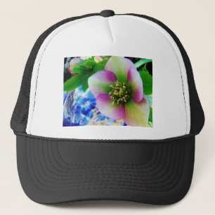 Casquette Rose rose carême bleu boule de verre