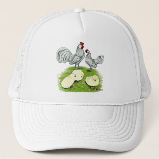 Casquette Rosecomb Bantams et Chicks (Devant)