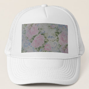 Casquette Roses Florales Roses Vintage