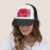 Casquette Roses roses roses (En situation)