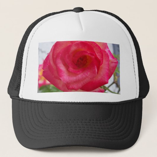 Casquette Roses roses roses (Devant)