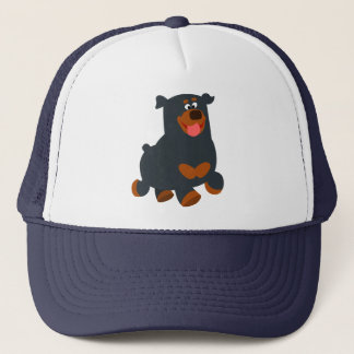 Casquette Rotoon Rotweiler de dessin mignon
