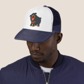 Casquette Rottweiler de dessin joli (En situation)