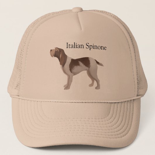 Casquette rouan brun de Spinone d'Italien (Devant)