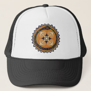 Casquette Roue de Feu Divin avec Serpent Ouroboros VooDoo
