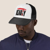 Casquette Rouge à lèvres de typographie de beauté (En situation)