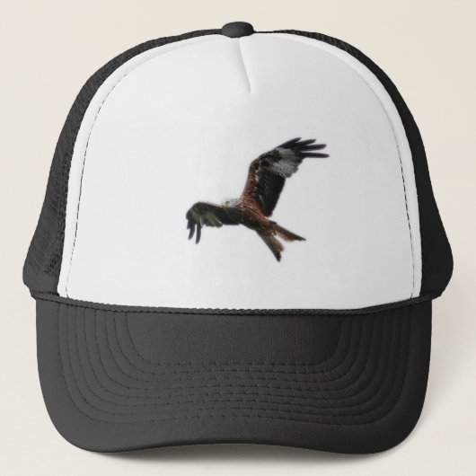 Casquette rouge de cerf-volant (Devant)