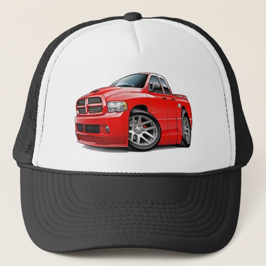 Casquette Rouge de Dualcab de RAM de Dodge SRT10 (Devant)