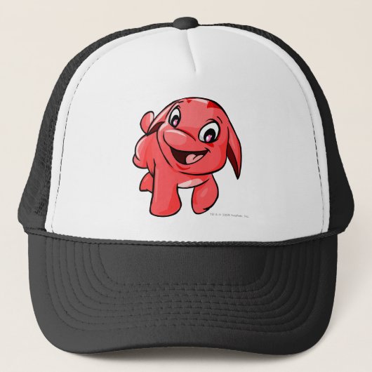 Casquette Rouge de Pooogle (Devant)