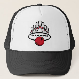 Casquette rouge personnalisable de sport collectif
