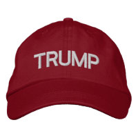 CASQUETTE rouge réglable TRUMP