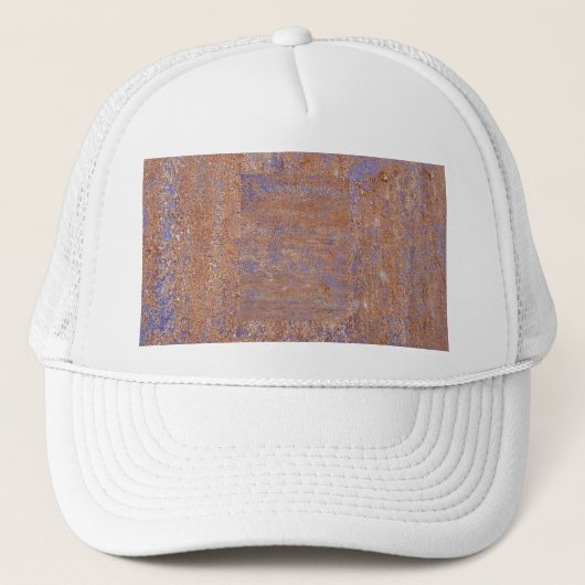 Casquette Rouille bleue (Devant)