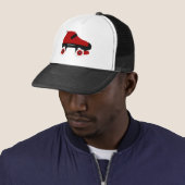 Casquette roulette rousse (En situation)