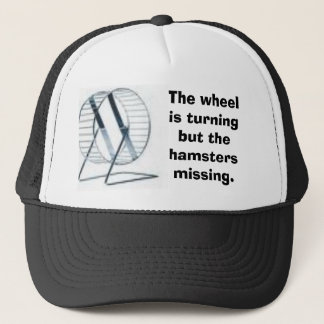 Casquette roulez, la roue tourne mais le hamster MI…