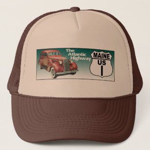 Casquette Route 1 du Maine - Route de l'Atlantique
