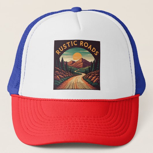 Casquette Routes rustiques (Devant)