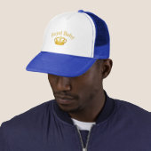 Casquette Royal avec Couronne d'or (En situation)