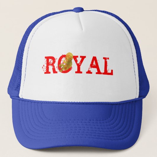 CASQUETTE ROYAL FETUS (Devant)
