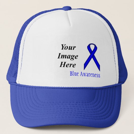 Casquette Ruban Blue Standard par Kenneth Yoncich (Devant)