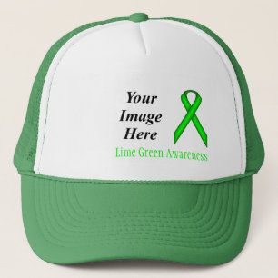 Casquette Ruban de la Lime Green Standard par Kenneth Yoncic