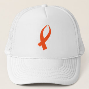Casquette Ruban de sensibilisation (orange)