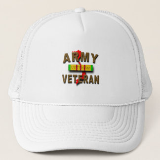 Casquette Ruban de service de combattant de Vietnam, ARMÉE