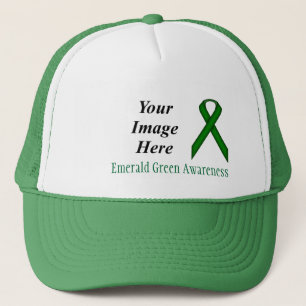 Casquette Ruban Emerald Green Standard par Kenneth Yoncich