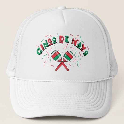 Casquette Ruban et Maracas - (Devant)