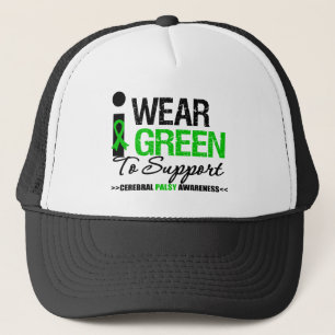 Casquette Ruban vert d'usage de l'infirmité motrice
