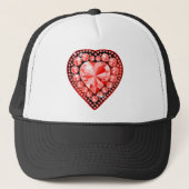 Casquette Ruby Gemstone Heart (Devant)