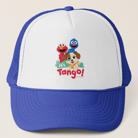 Casquette Rue Sésame | C'est Tango avec Elmo & Grover (Devant)