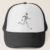 Casquette Runner cool illustration (Devant)