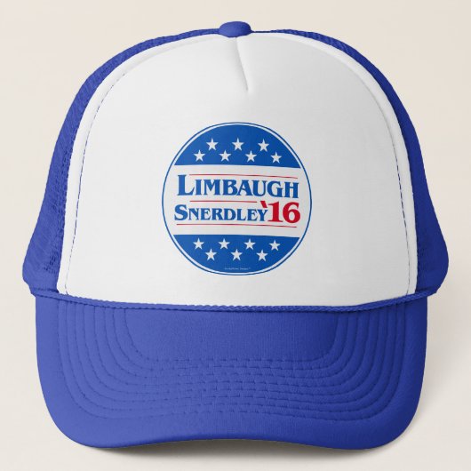 Casquette Rush Limbaugh pour le Président Snerdley pour VP (Devant)