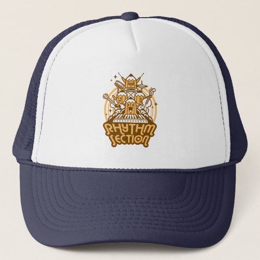 Casquette rythme-section (Devant)