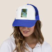 Casquette Sable de plage tropicale soleil eau océan vagues s (En situation)
