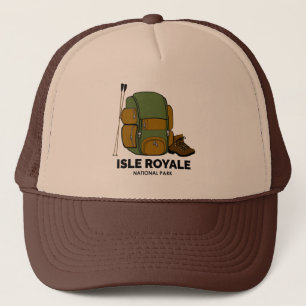 Casquette Sac à dos du parc national de l'Isle Royale