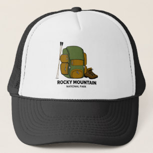 Casquette Sac à dos du parc national Rocky Mountain