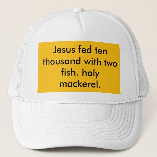 Casquette sacre bleu (Devant)