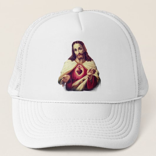 Casquette Sacré Coeur de Jésus peinture - Portugal (Devant)