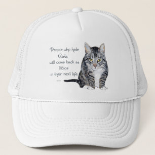 Casquette Sagesse de Chat - Les gens qui détestent les Chats