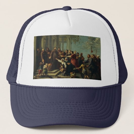 Casquette Saint Antoine de Padoue par Willem van Herp (Devant)