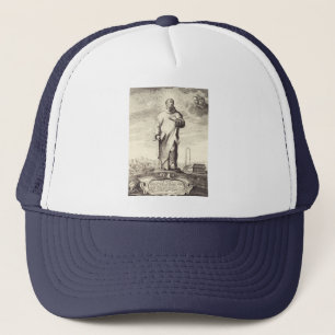 Casquette Saint Bruno de Cologne Gravure Ancienne Style Arti