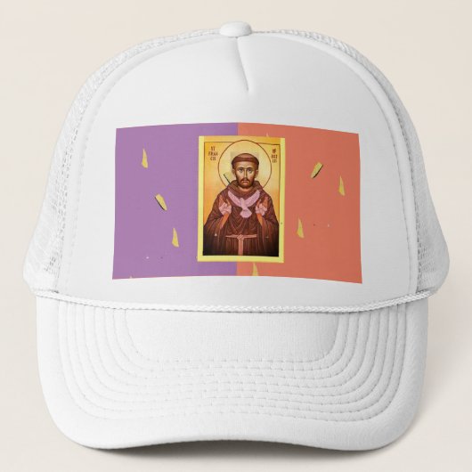 Casquette Saint François d'Assise (Devant)